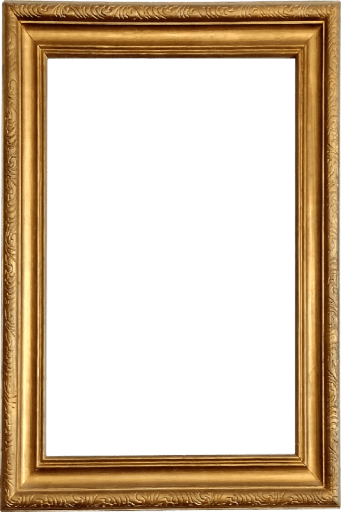 Golden ornate frame