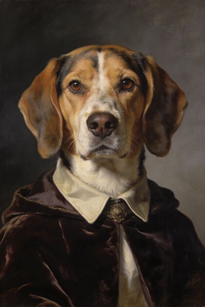 Beagle Portraits portrait example 3