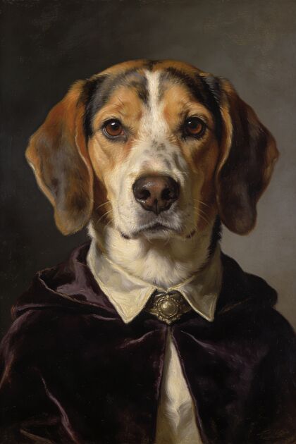Beagle Portraits portrait example 4