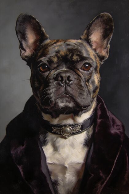 French Bulldog Portraits portrait example 2