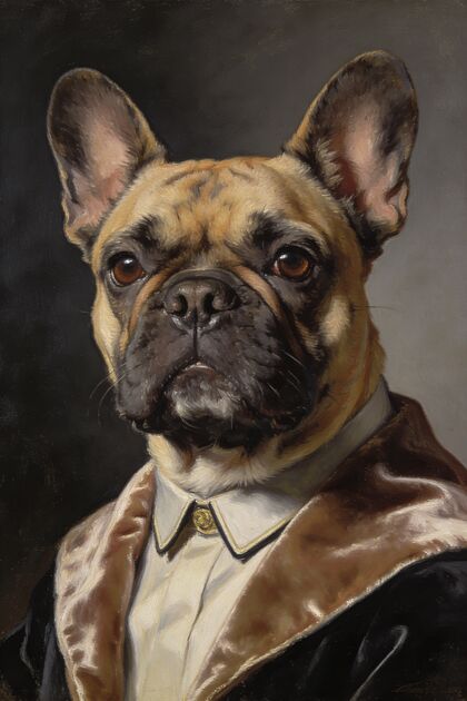 French Bulldog Portraits portrait example 3