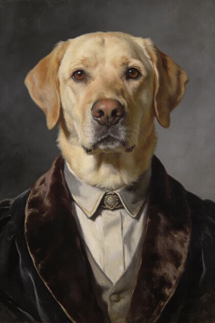 Labrador Retriever Portraits portrait example 2