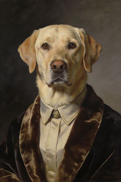 Labrador Retriever Portraits portrait example 3