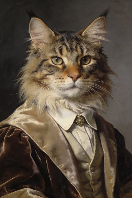 Maine Coon Portraits portrait example 1