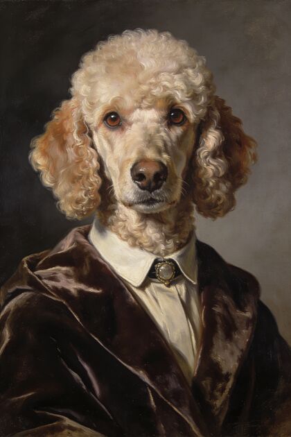Poodle Portraits portrait example 1