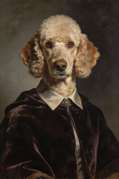 Poodle Portraits portrait example 4