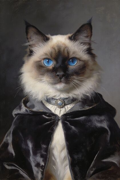 Ragdoll Portraits portrait example 3