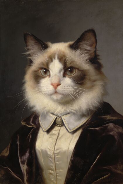 Ragdoll Portraits portrait example 4