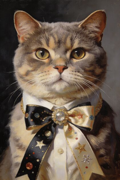 Pet Birthday Portrait portrait example 1