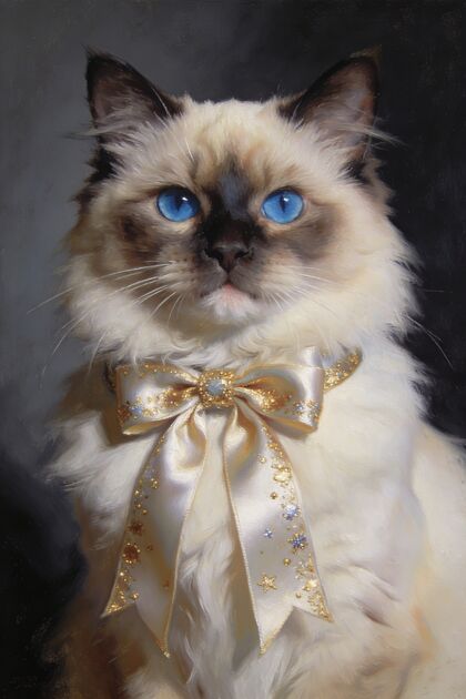 Pet Birthday Portrait portrait example 2