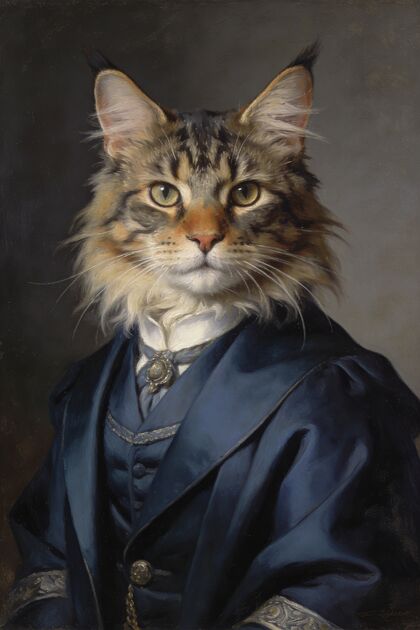 Father's Day Pet Portrait Gift portrait example 3