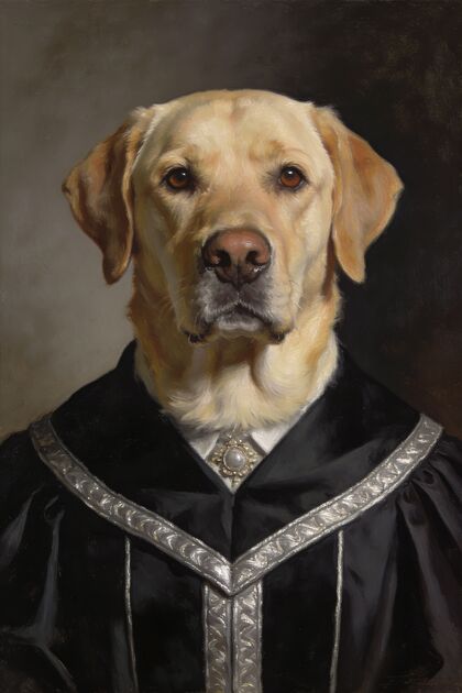Pet Memorial Portrait portrait example 1