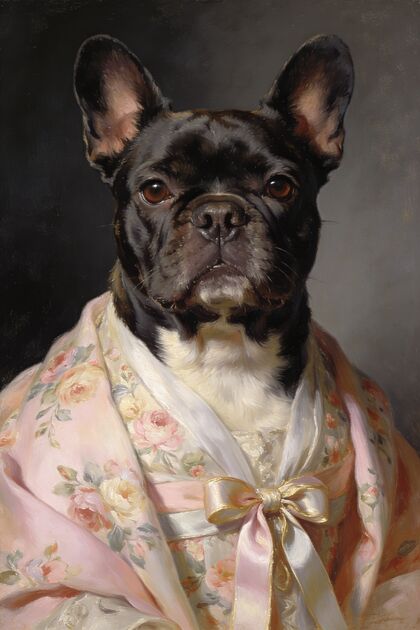 Mother's Day Pet Portrait Gift portrait example 4