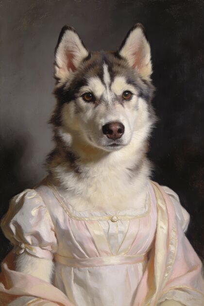 New Puppy Portrait portrait example 2