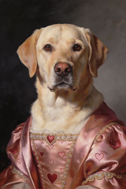 Valentine Pet Portrait portrait example 2