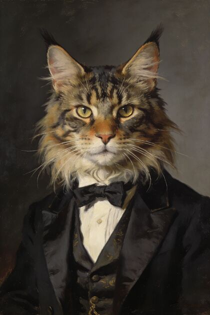 Digital Pet Portrait Download portrait example 1