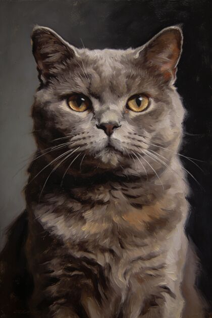 Digital Pet Portrait Download portrait example 2