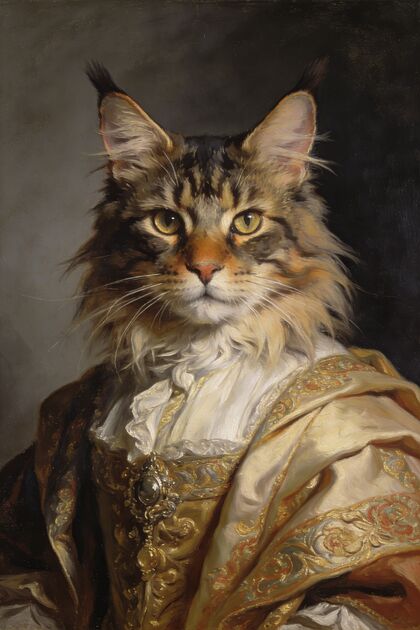 Large Format Pet Wall Art portrait example 2