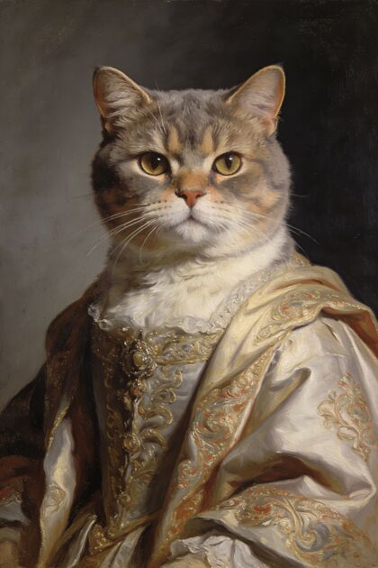 Large Format Pet Wall Art portrait example 3