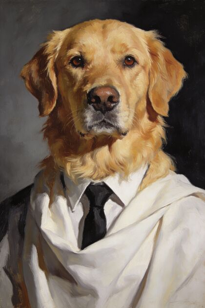 Custom Pet Poster portrait example 3