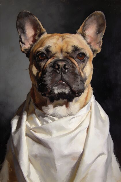 Custom Pet Poster portrait example 4