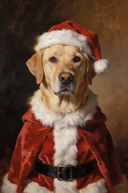 Santa Claus portrait example 2