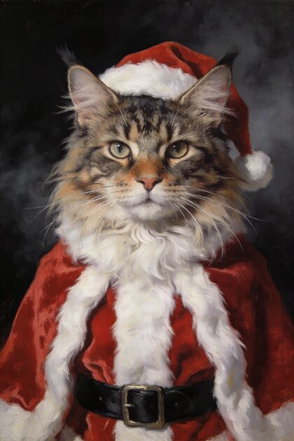 Santa Claus portrait example 3