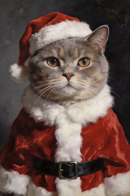 Santa Claus portrait example 4