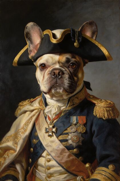 The Admiral portrait example 1