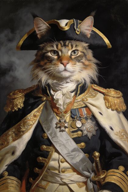 The Admiral portrait example 3