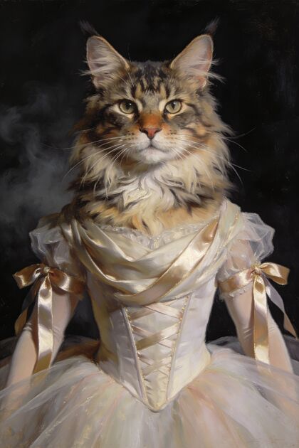 The Ballet Dancer portrait example 3