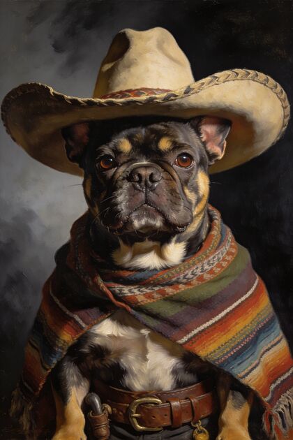 The Bandito portrait example 1