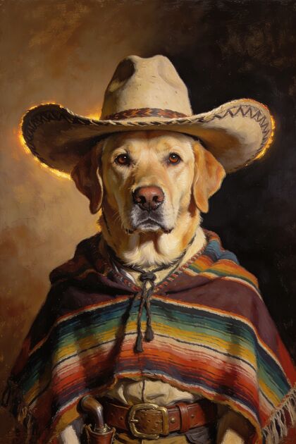The Bandito portrait example 2