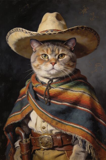 The Bandito portrait example 4