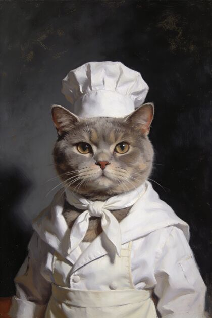 The Chef portrait example 4