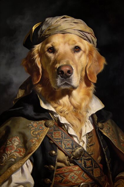 The Corsair portrait example 3