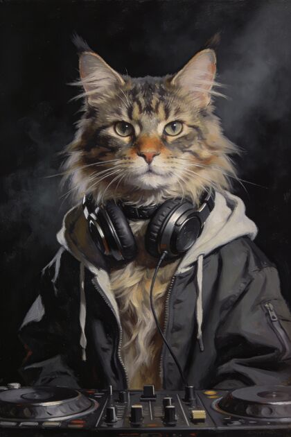 The DJ portrait example 3