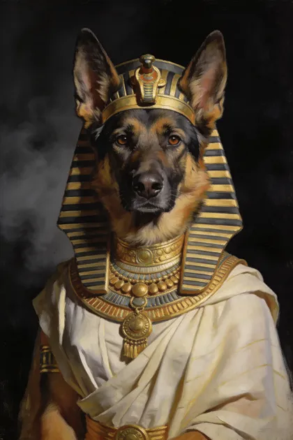 The Egyptian Queen portrait example 3