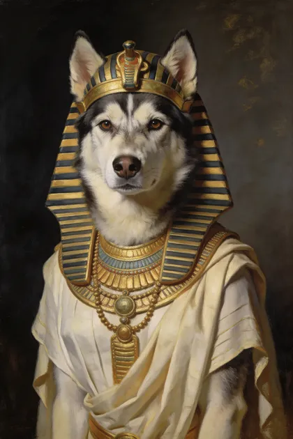 The Egyptian Queen portrait example 4