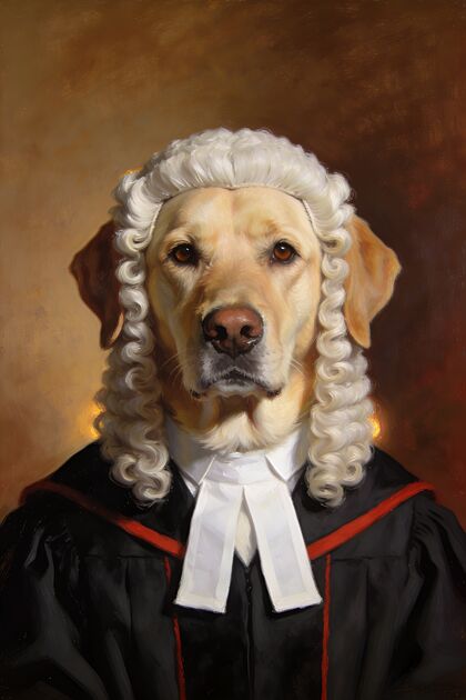 The Judge portrait example 2