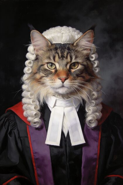 The Judge portrait example 3