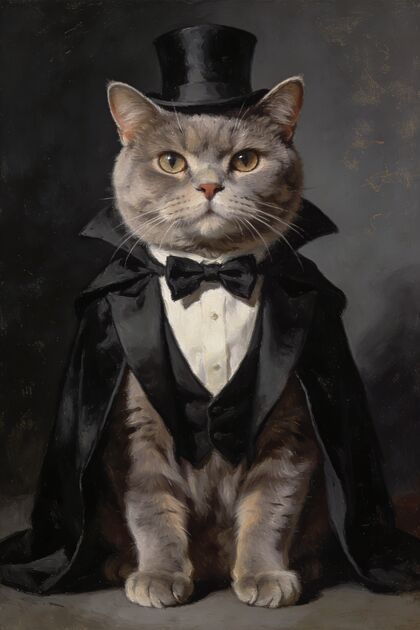 The Magician portrait example 4