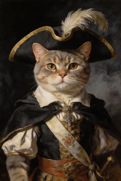 The Musketeer portrait example 3