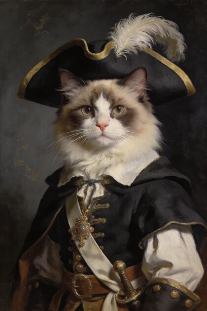 The Musketeer portrait example 4