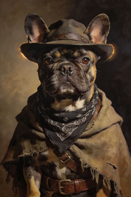 The Outlaw portrait example 2