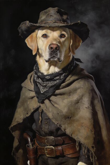 The Outlaw portrait example 3