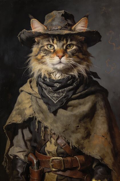 The Outlaw portrait example 4