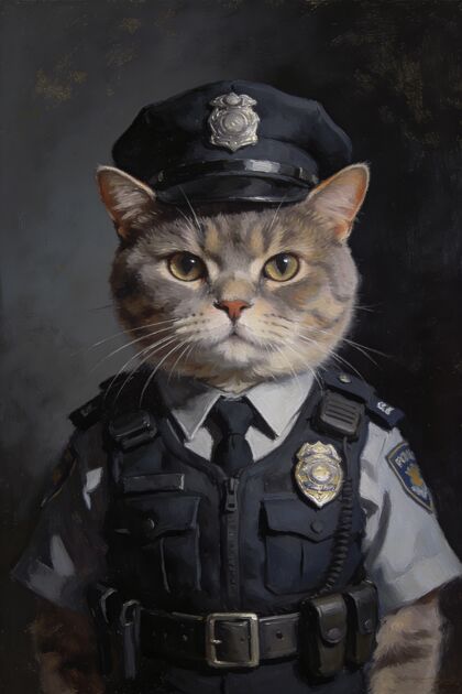 The Policeman portrait example 4
