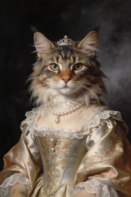 The Princess portrait example 3