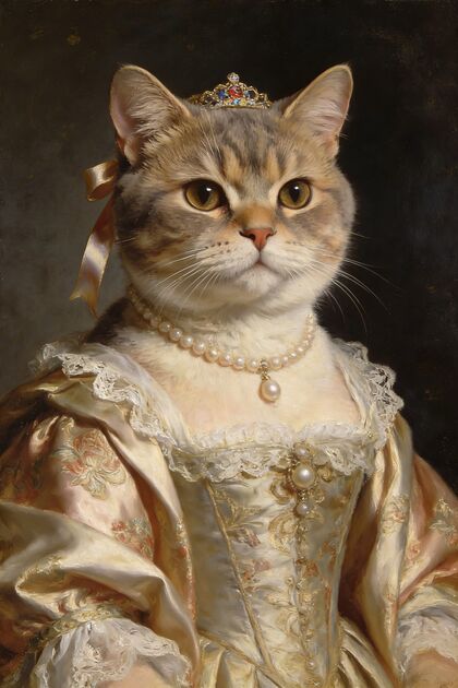 The Princess portrait example 4